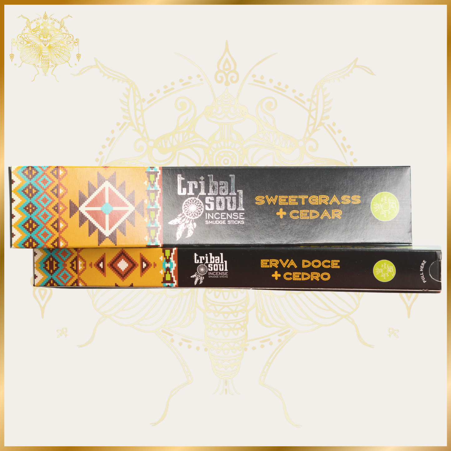 Tribal Soul Sweetgrass and Cedar Incense Sticks