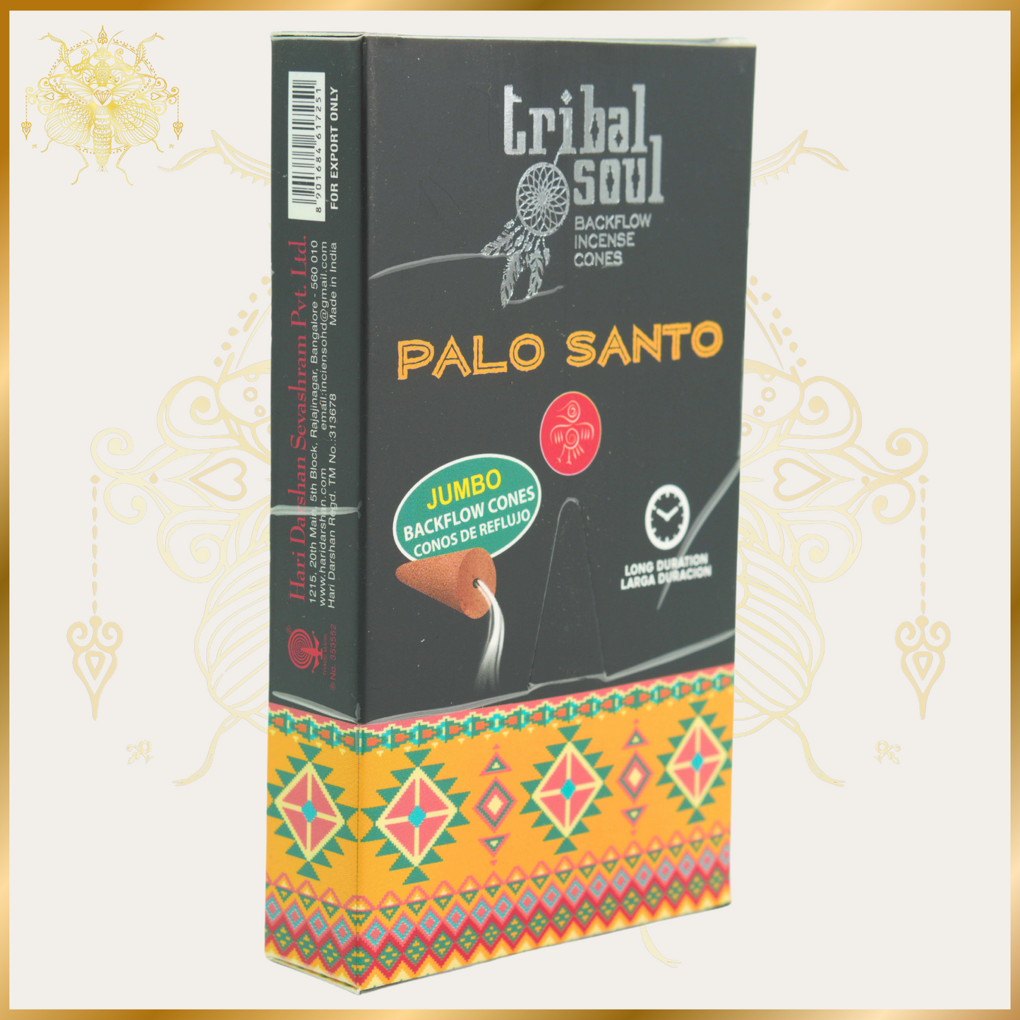 Tribal Soul Palo Santo Backflow Incense Cones