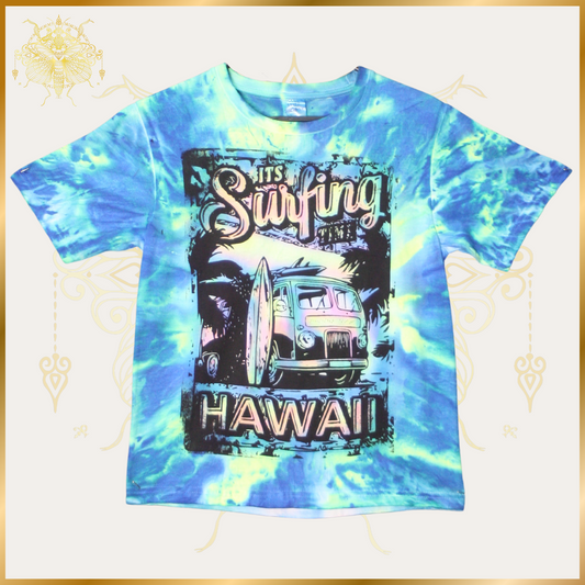 Surfing UV Tie-Dye T-Shirt Kids
