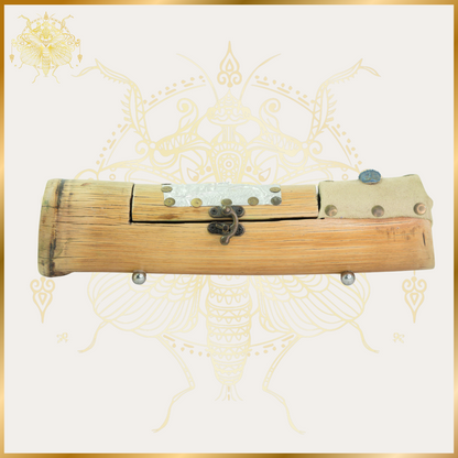 Bamboo Buddha Incense Holder